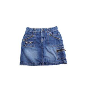 Old Navy Denim Jean Skirt Vintage Wash Size 4
